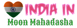Effects of Moon Mahadasha for India till 2025